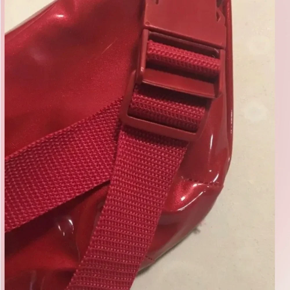 Disney Minnie Mouse Belt Pack Red Shiny